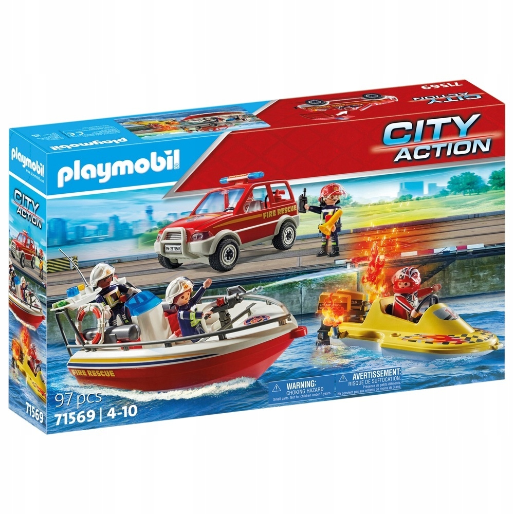 Playmobil City 71569 Vodná hasičská záchranná služba